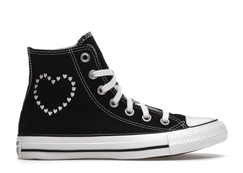 Chuck taylors with clearance hearts