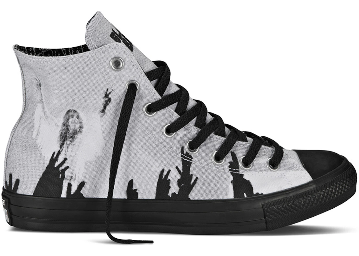 Converse Chuck Taylor All Star Hi Black Sabbath Live Men s