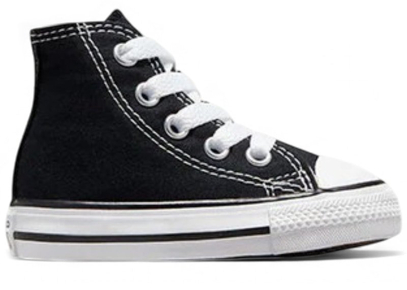 Pre-owned Converse Chuck Taylor All Star Hi White Sneakers In Black