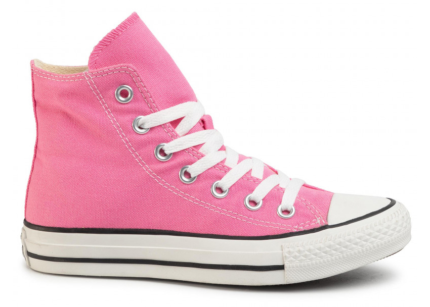 high top pink chucks