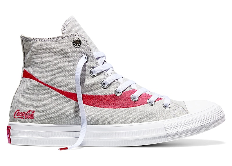 Converse Chuck Taylor All Star Hi Coca-Cola Silver Men's - A18436C