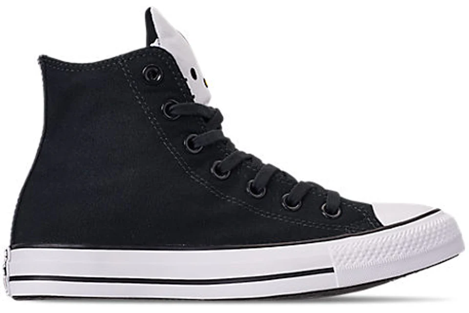 Black hello kitty converse best sale