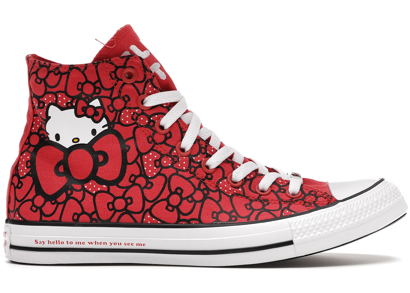 Converse Chuck Taylor All Star Hi Hello Kitty Bows 162995c Converse Chuck Taylor All Star Hi Hello Kitty Bows 162995c