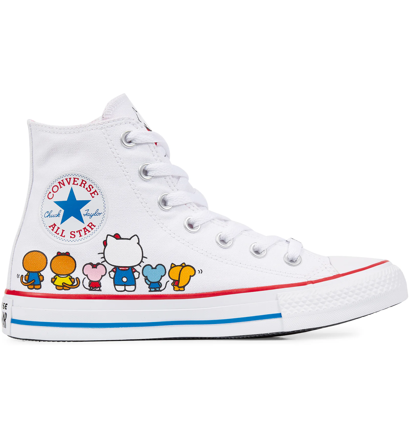 Converse Chuck Taylor All Star Hi Hello Kitty White Men s