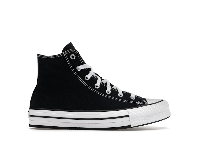 Converse Chuck Taylor All Star Hi Lift Platform Black (GS)
