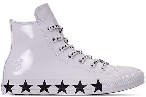 Converse Chuck Taylor All Star Hi Miley Cyrus White Black Stars Women s 563719C US