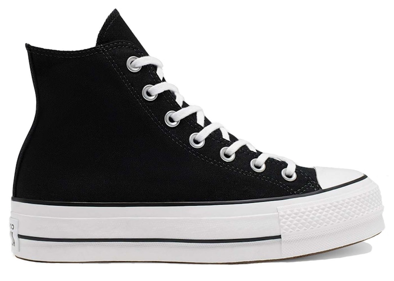 white converse with black trim