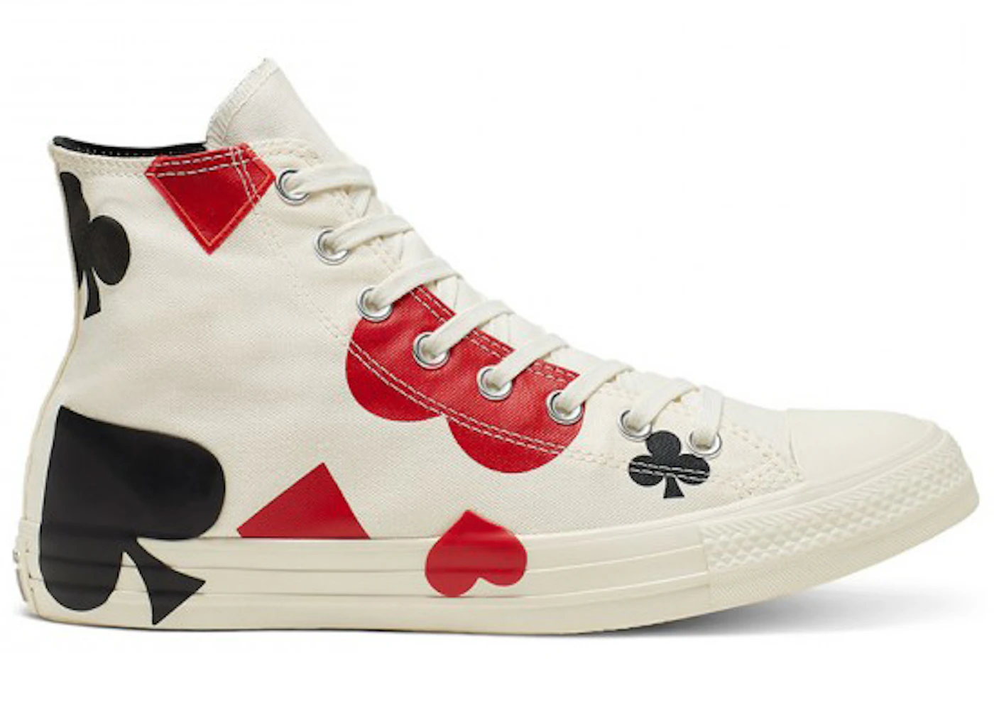 Intimate Motley Communication network Converse Chuck Taylor All-Star Hi Queen of Hearts - 165669C