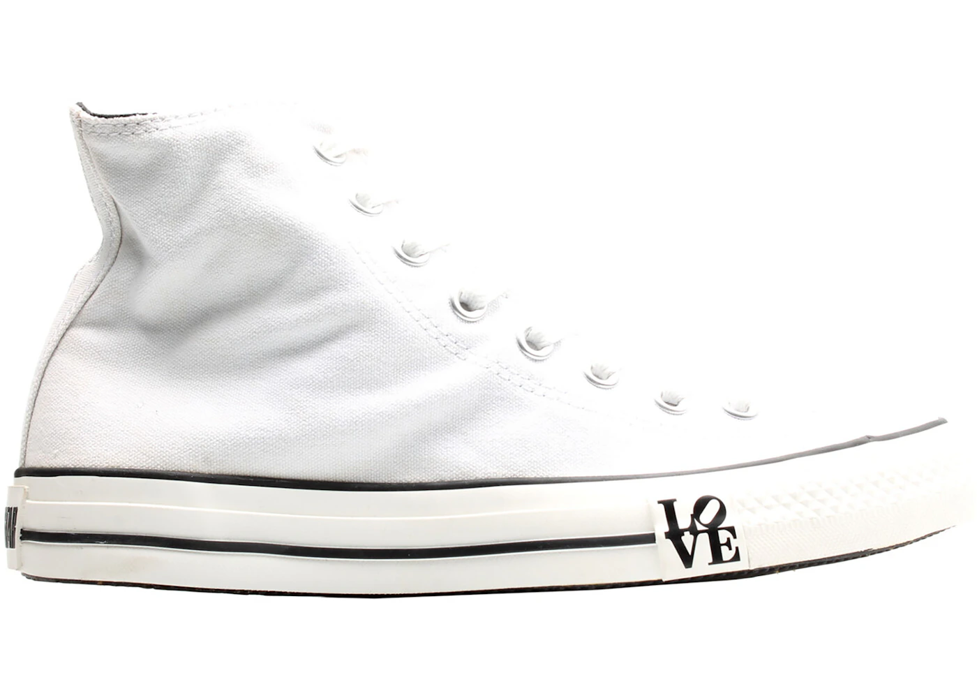 Converse Chuck Taylor All Star Hi Robert Indiana Love White