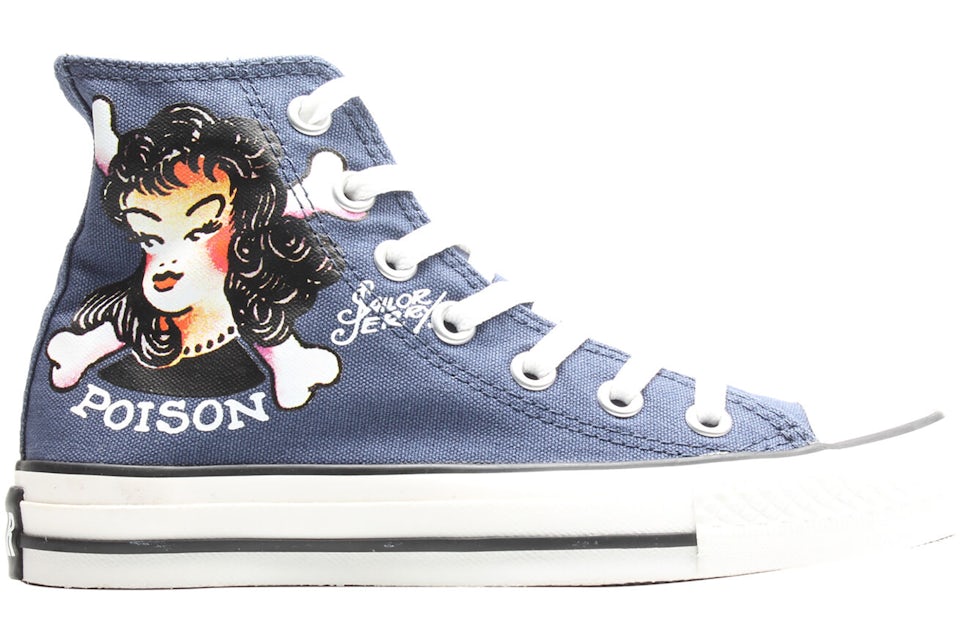 Converse Chuck Taylor All Star Hi Sailor Jerry Poison Girl