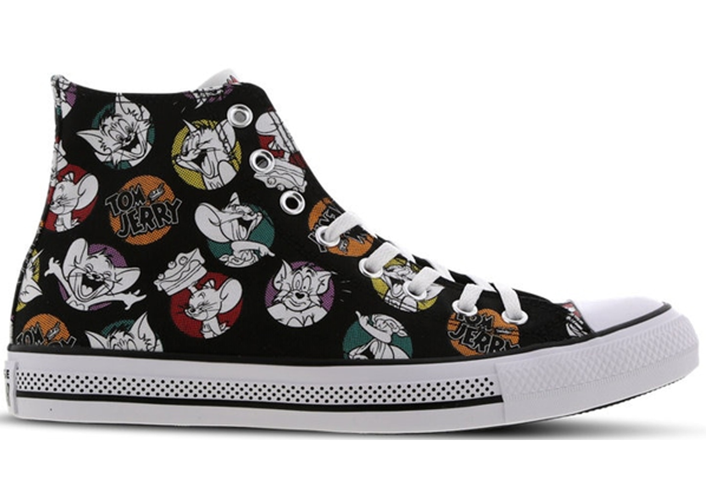 Converse Chuck Taylor All-Star Hi Tom and Jerry Black