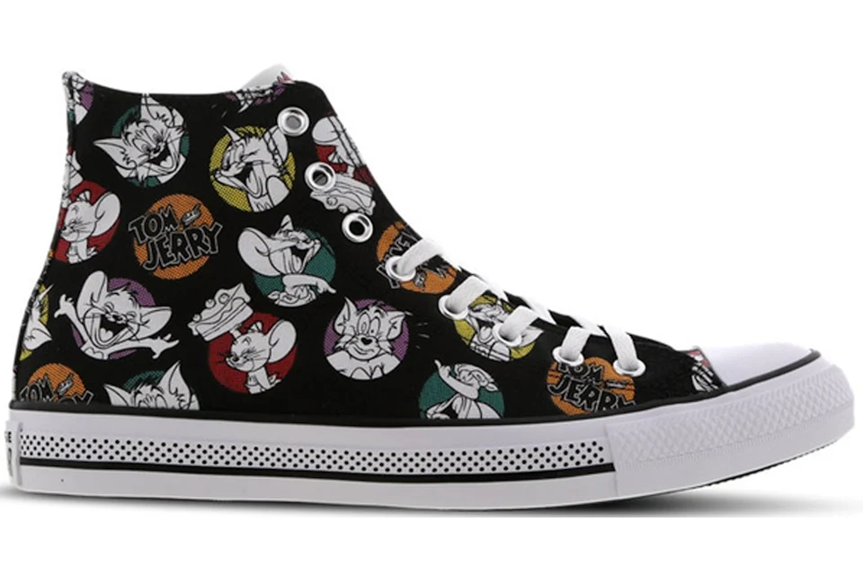 Converse Chuck Taylor All Star Hi Tom and Jerry Black