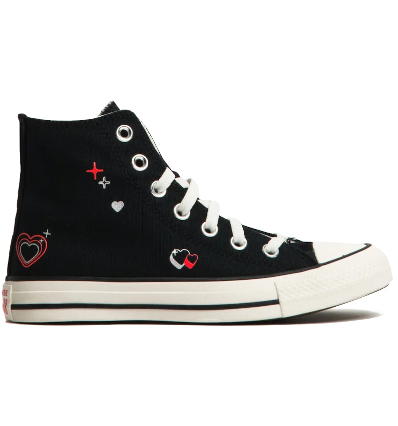 Converse Chuck Taylor All Star Hi Y2K Heart Black (Women's