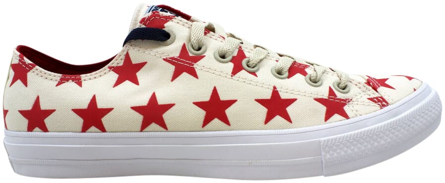 converse chuck ii low top parchment