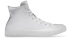 Converse Chuck Taylor All Star Leather Hi White Monochrome