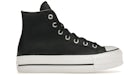 Converse Chuck Taylor All Star Lift Hi Black Leather (Women's)