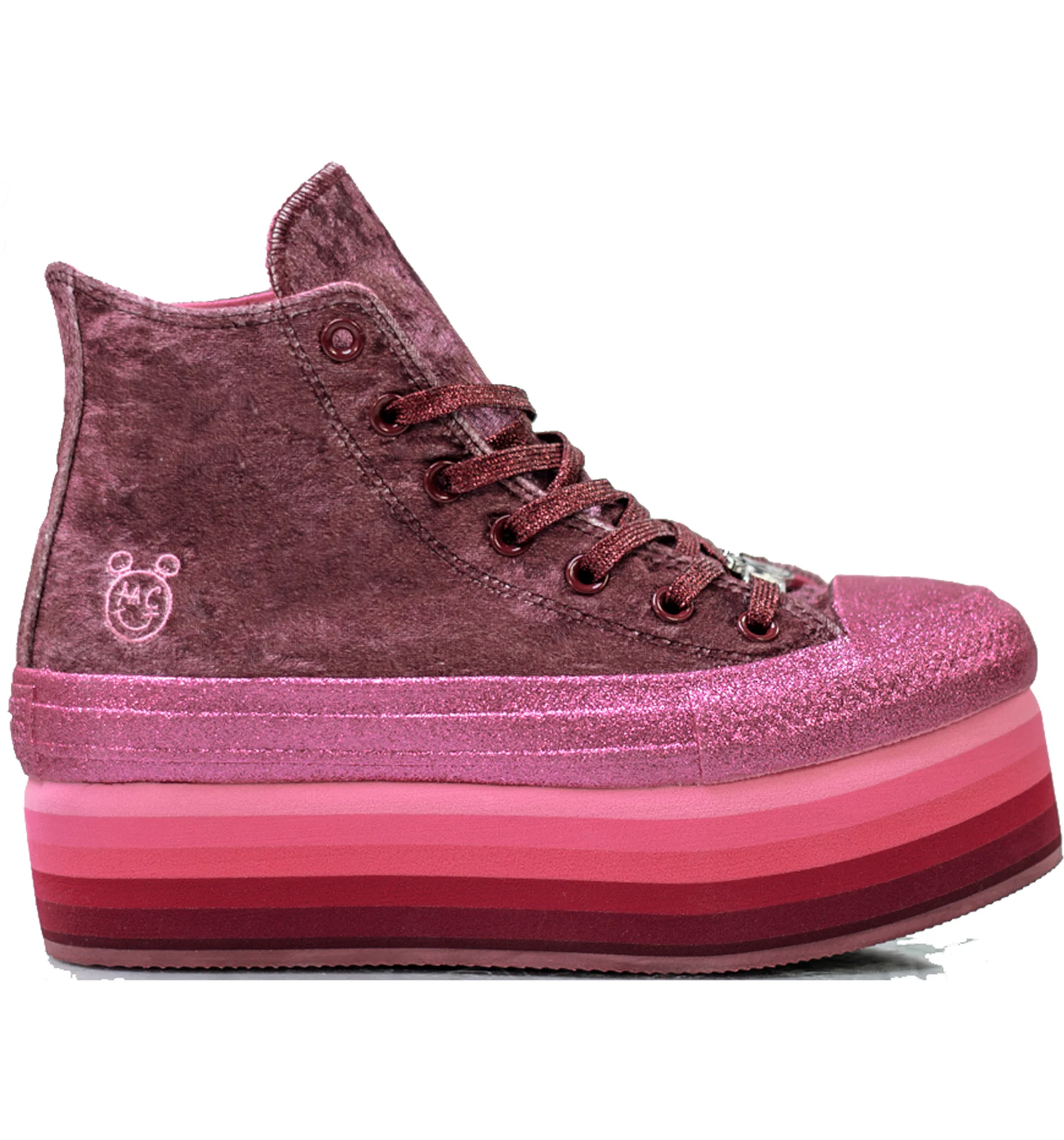 Converse Chuck Taylor All Star Lift Hi Miley Cyrus Pink Women s
