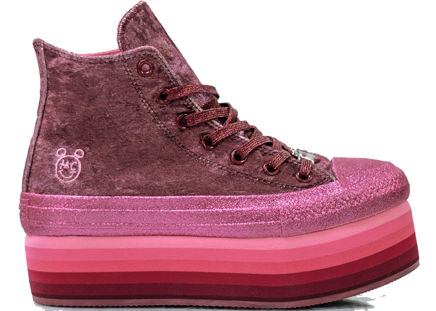 Miley cyrus pink converse best sale