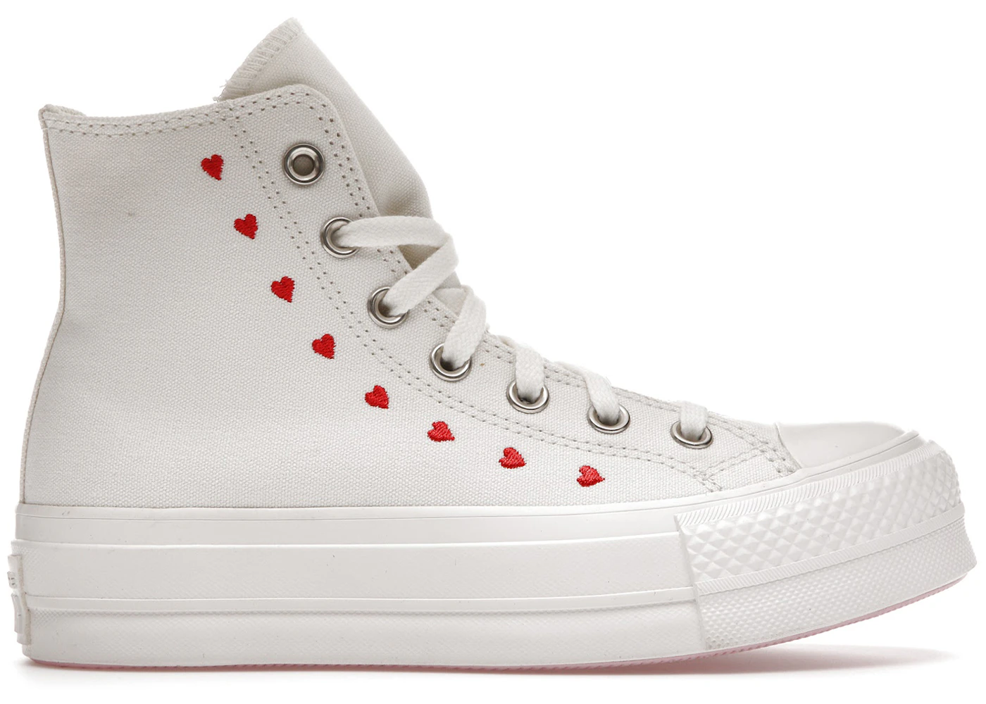 Converse lift hi white Clearance