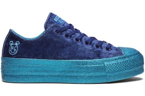 Converse Chuck Taylor All Star Lift Ox Miley Cyrus Blue Women s 563721C GB