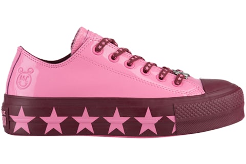 Converse Chuck Taylor All Star Lift Ox Miley Cyrus Pink Women s 563718C US