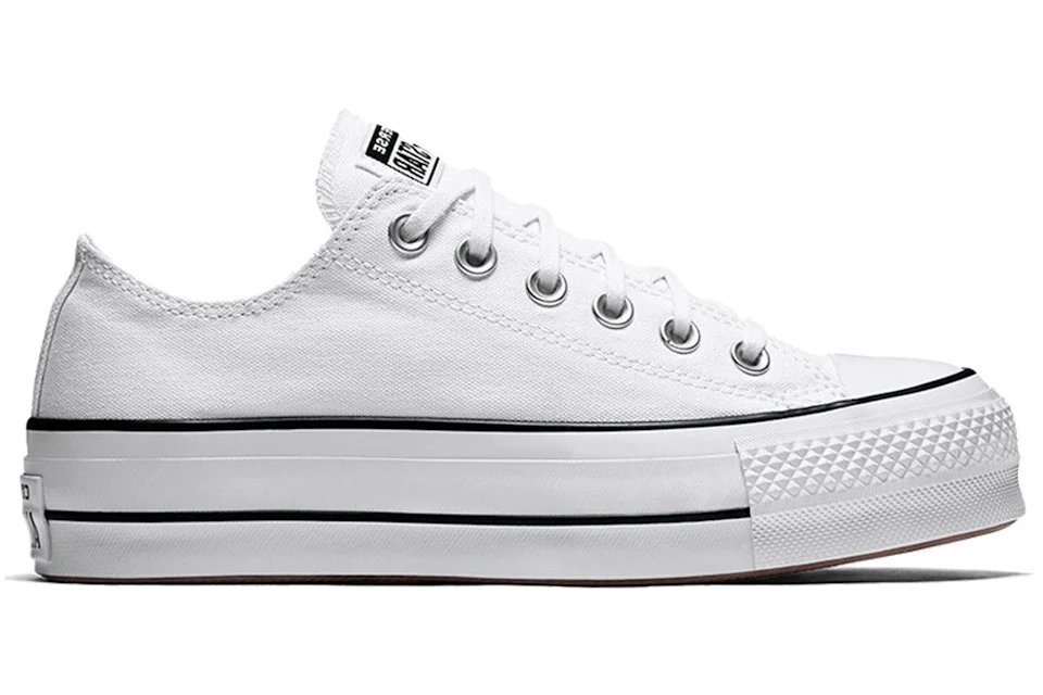 Converse Chuck Taylor All Star Lift Ox White Black (Women's)