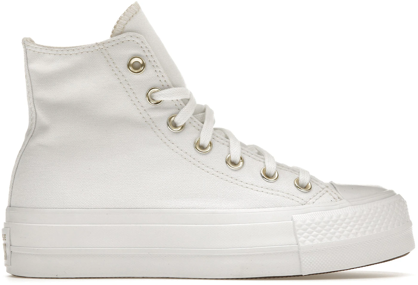 tale facet indtryk Converse Chuck Taylor All Star Lift Platform Elevated White Gold - 568380C  - US