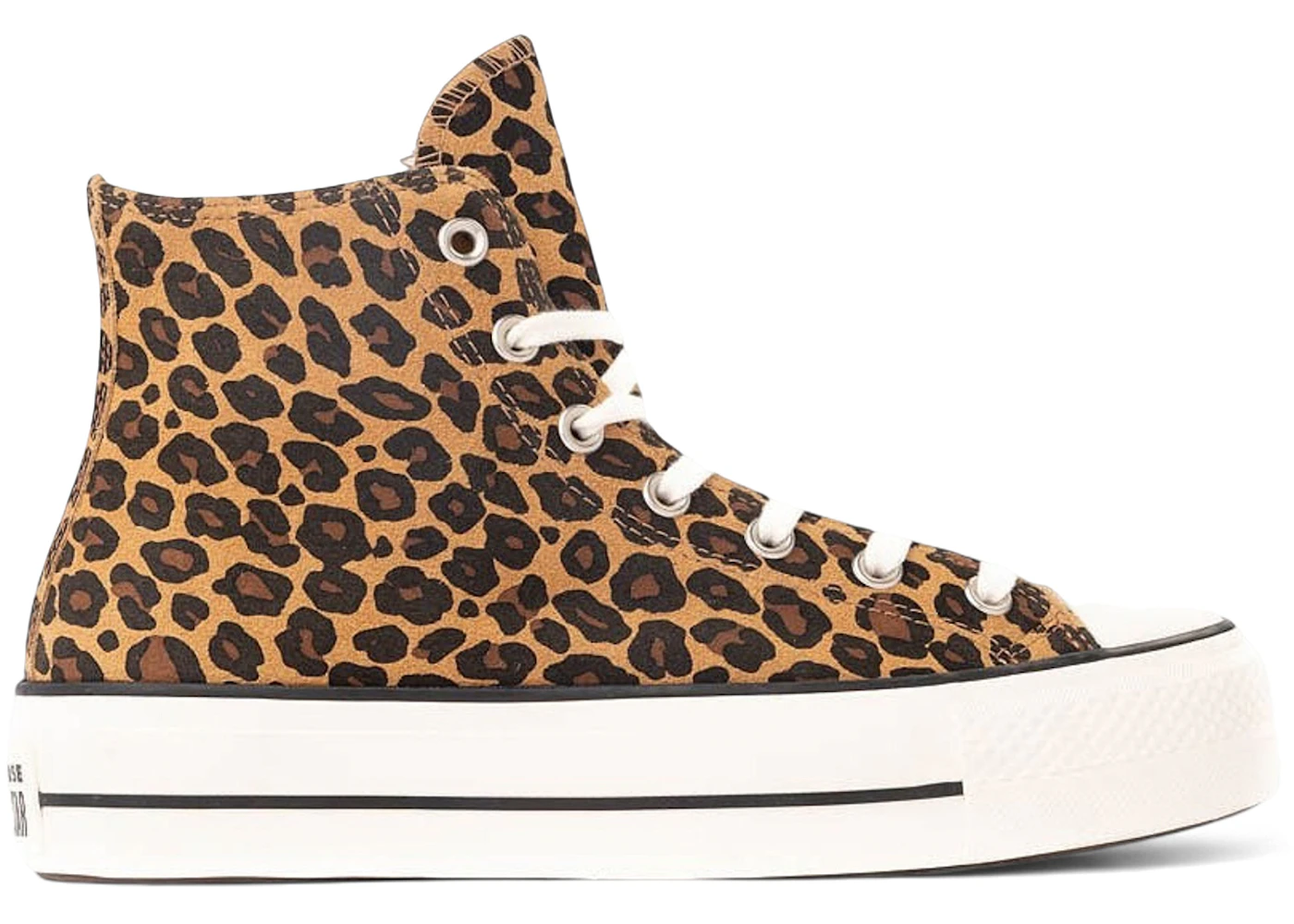 Converse Chuck Taylor All Star Lift Platform Hi Leopard Suede