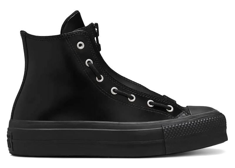 Converse Chuck Taylor All Star Lift Platform Leather Hi Total Eclipse (Women's)