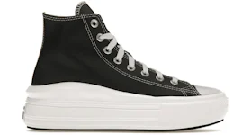 Converse Chuck Taylor All-Star Move Platform Foundational Leather Black White