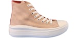Converse Chuck Taylor All Star Move Plateau Hi Tortino al rabarbaro a scacchi (donna)