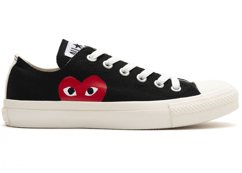 Converse Chuck Taylor All Star Ox Comme des Garcons PLAY Black - AZ-K114-001-BLACK