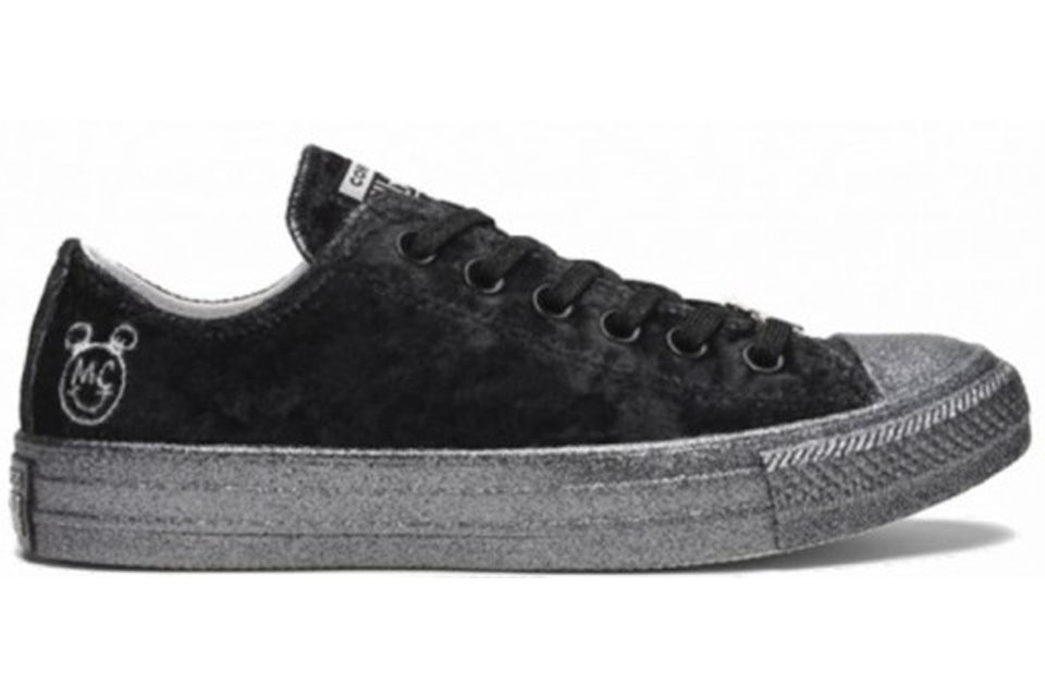 Converse Chuck Taylor All Star Ox Miley Cyrus Black Silver