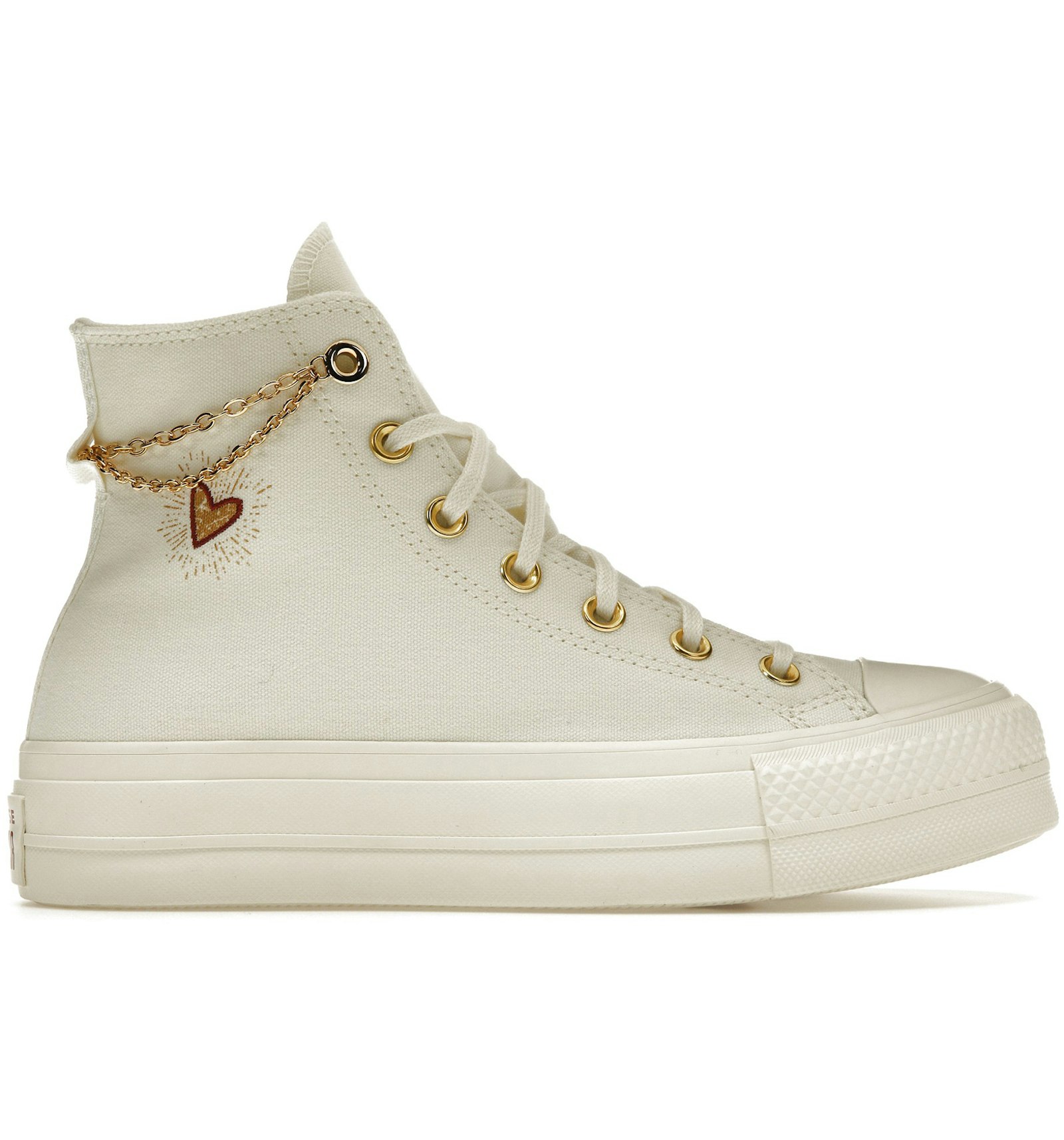 chuck taylor all star platform golden elements - Main Image
