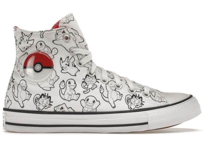 Pokemon hotsell shoes converse