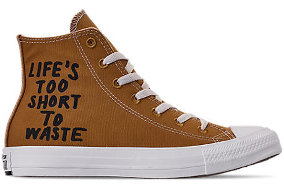 Life is too top short to waste converse