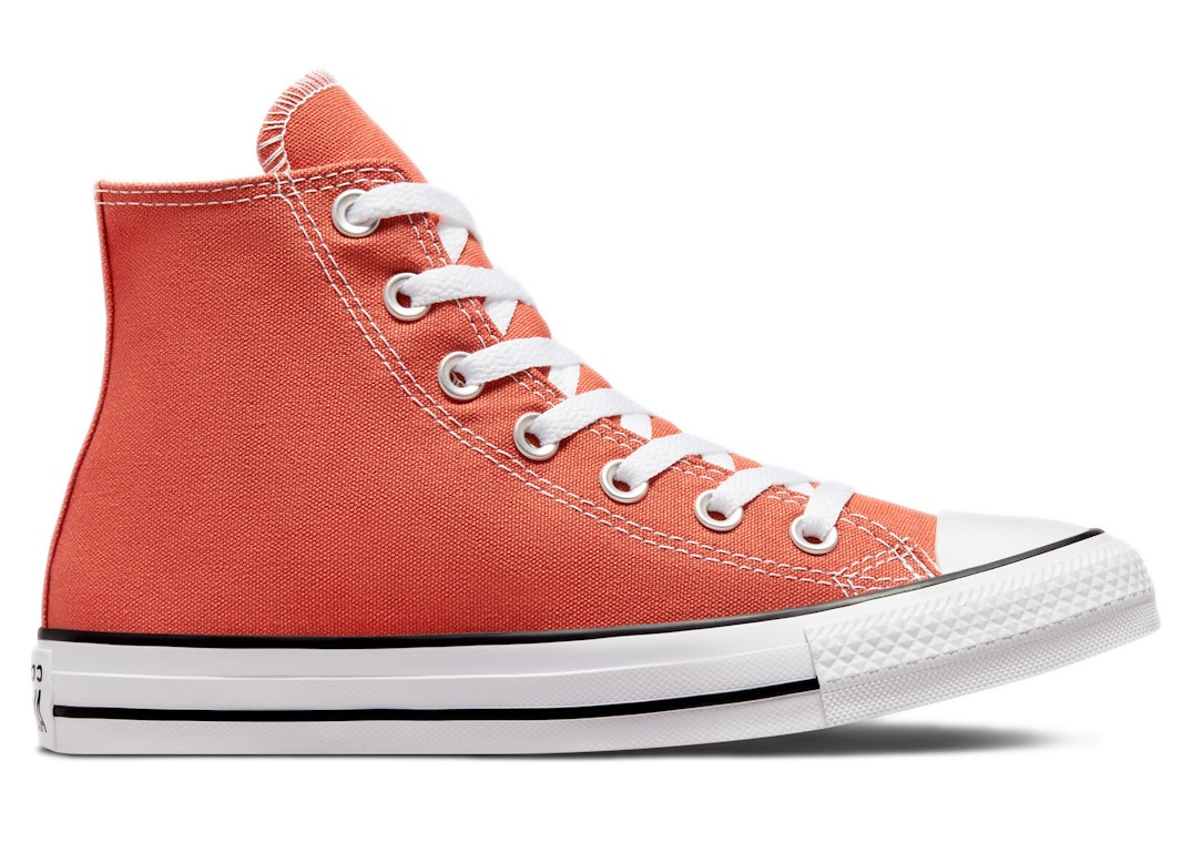 Pre-owned Converse Chuck Taylor All-star Seasonal Color Fire Opal In Fire Opal/fire Opal/white
