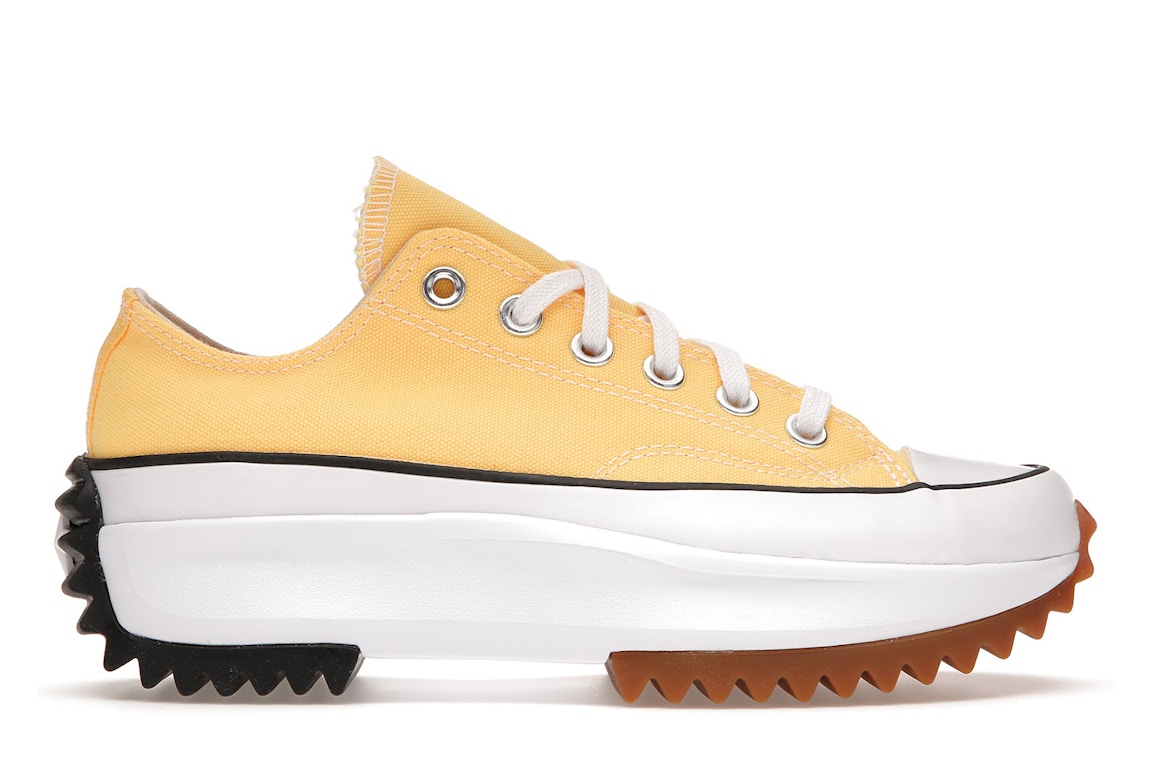 Pre-owned Converse Color Run Star Hike Ox Citron Pulse In Citron Pulse/white/black