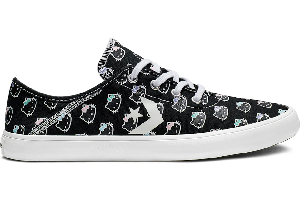Converse Costa Ox Hello Kitty Black Women s 564632C US