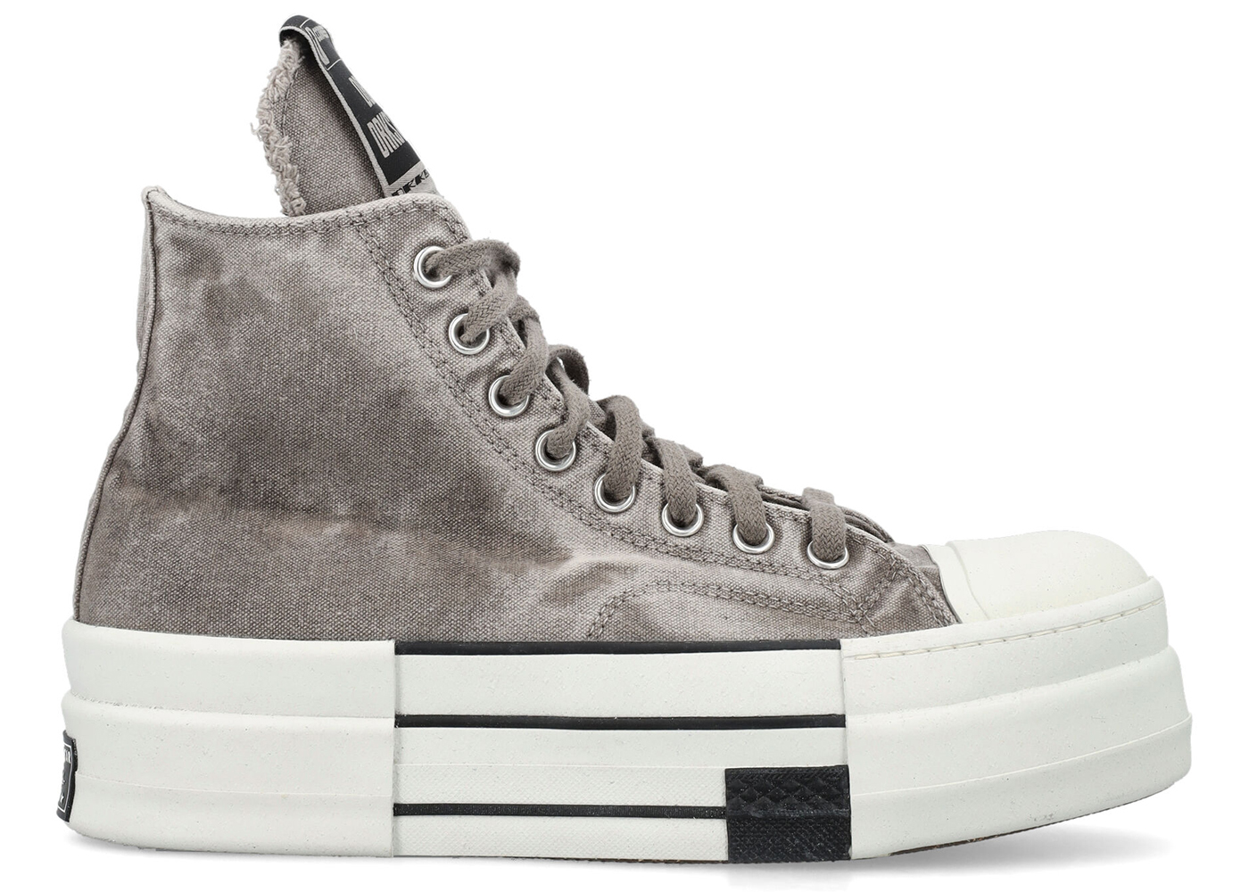 Converse DBL DRKSTAR Chuck Taylor All Star 70 Hi Rick Owens DRKSHDW Overdye  Concrete