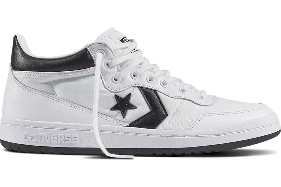 Converse Fastbreak Mid White Black Men s 157720C US