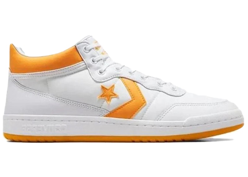 Converse Fastbreak Pro Mid White Light Yellow
