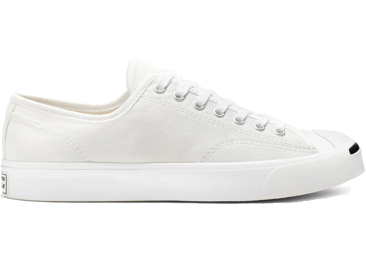 Converse Jack Purcell Canvas Low White Men's 164057C US