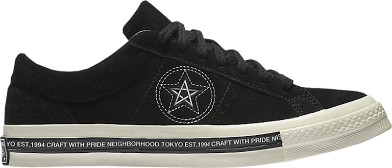 Converse One Star 74 Ox Neighborhood Black