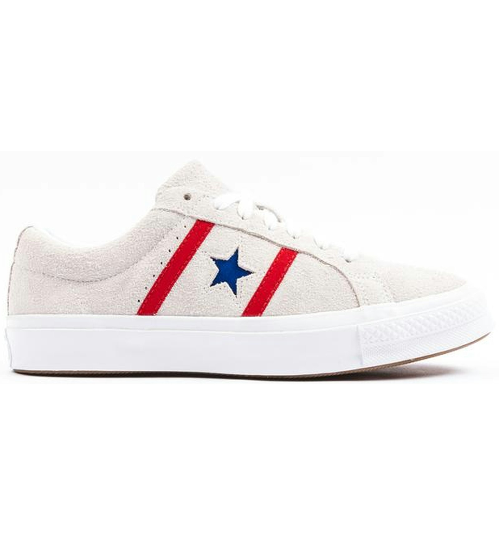 Converse One Star Academy Ox White Red Blue Men's - 164390C