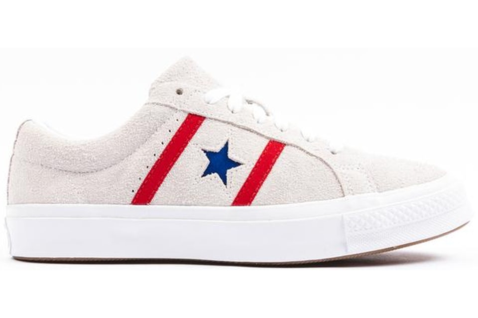 Converse One Star Academy Ox White Red Blue Men s 164390C GB