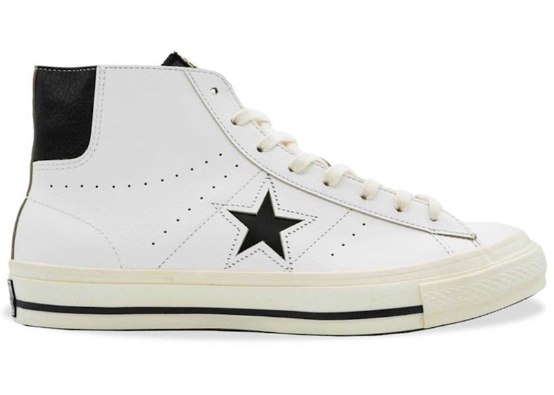 One star converse high tops best sale