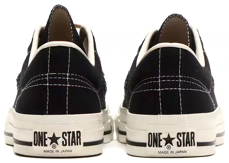 Converse One Star Made in Japan Vintage Canvas Black Men's