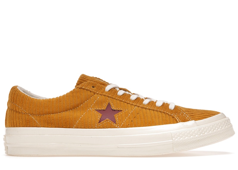 Orange converse one on sale star