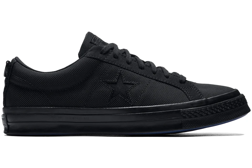 One star suede triple black low top deals